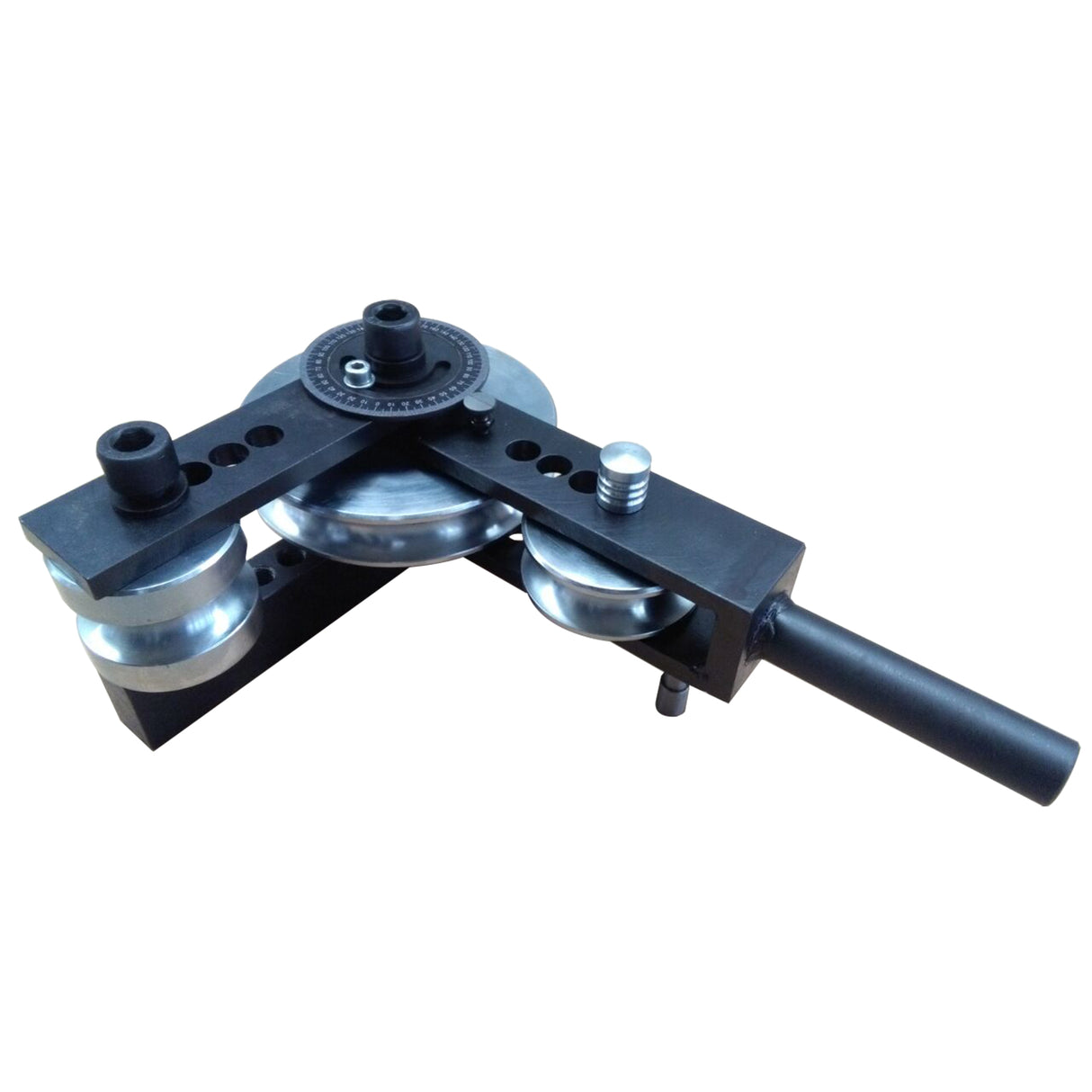 KANG Manual Tube Bender 180° Bends up to 1" Incl. 3/4"×2.5" Die & Degree Wheel