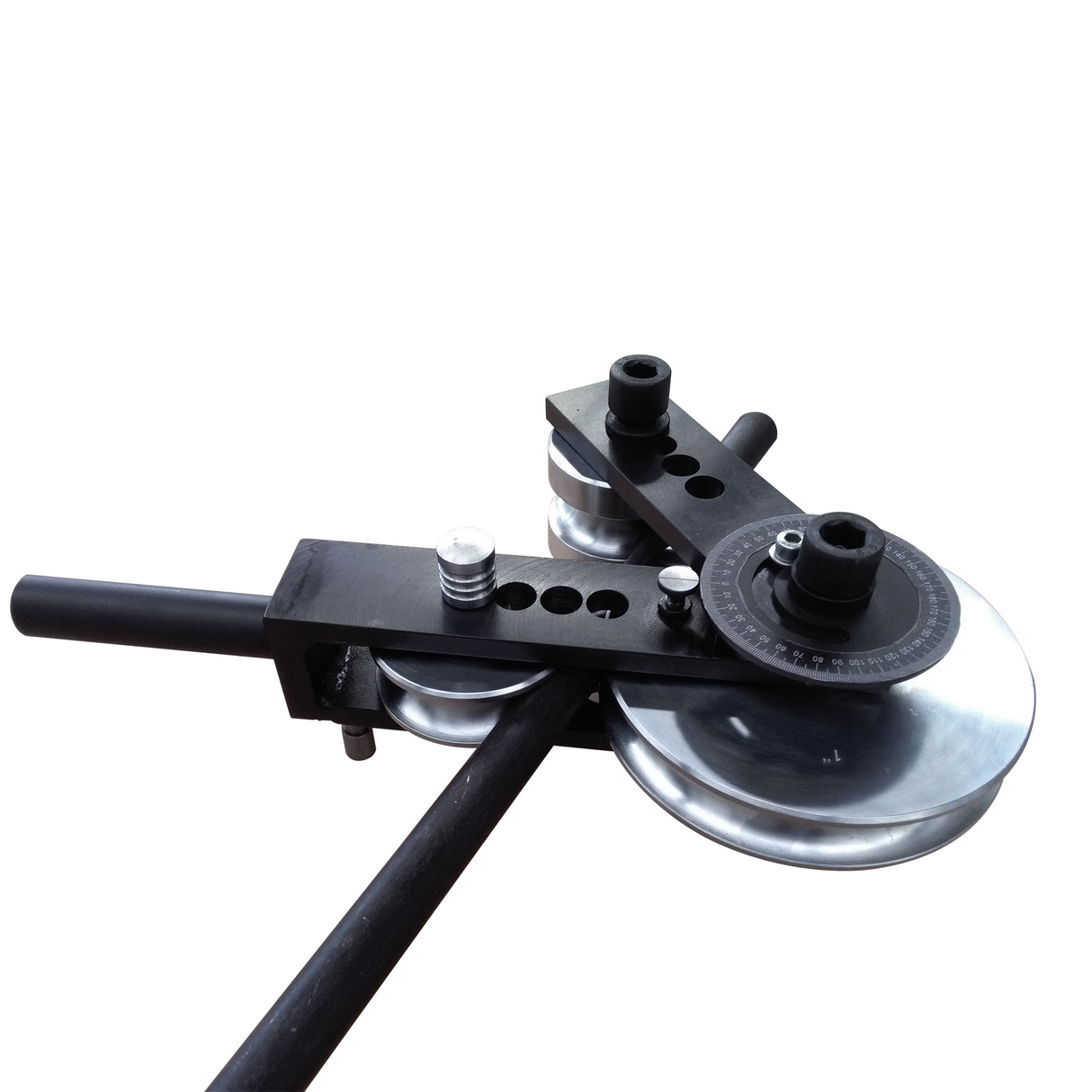 KANG Manual Tube Bender 180° Bends up to 1" Incl. 3/4"×2.5" Die & Degree Wheel