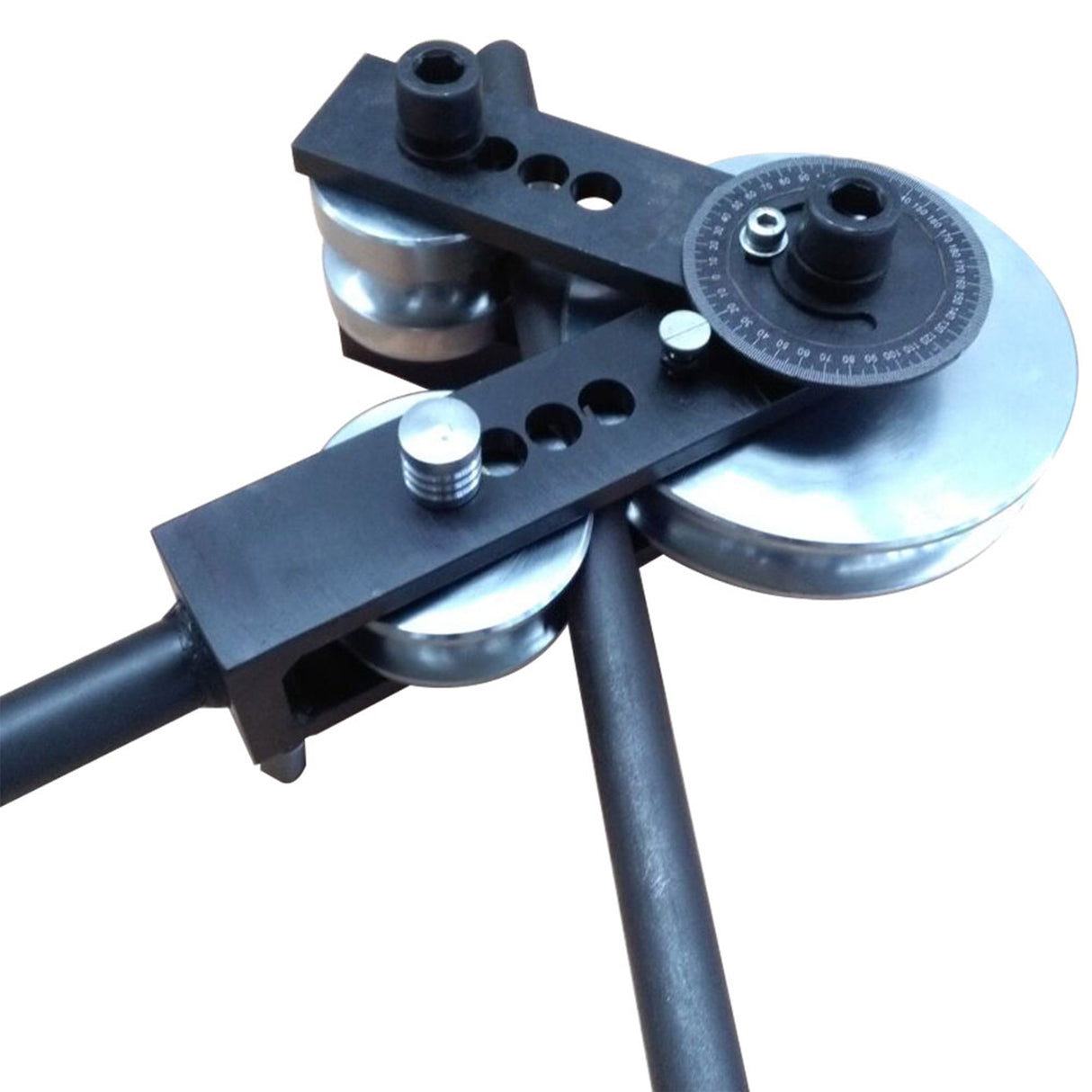 KANG Manual Tube Bender 180° Bends up to 1" Incl. 3/4"×2.5" Die & Degree Wheel