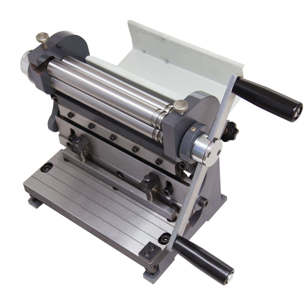 3-IN-1 Shearing, Bending and Rolling Machine 3-IN-1/8, 200mm Compact Sheet Metal Fabricator for Home Workshops & Hobbyists