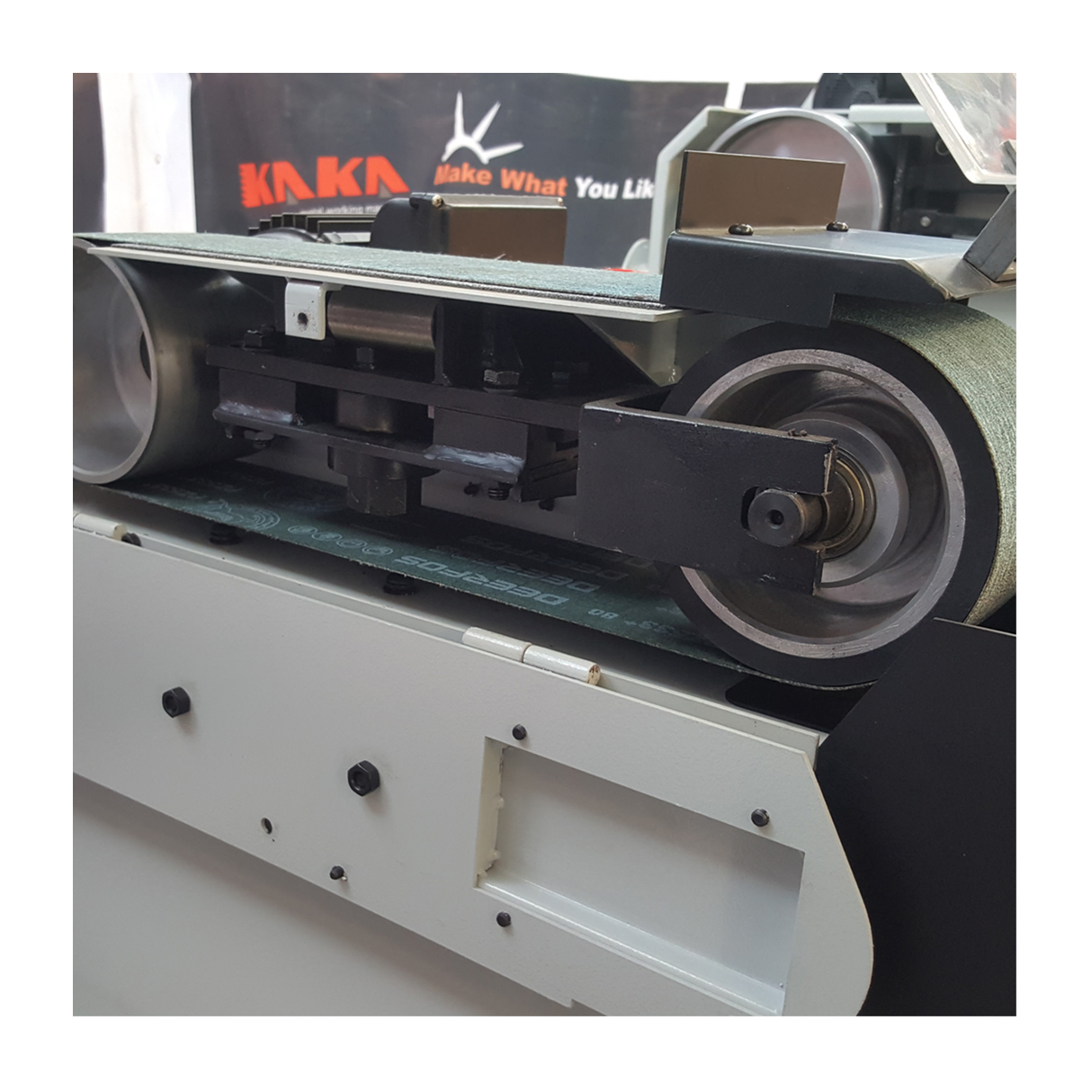 KANG Industrial BG-3L Light Belt Grinder, High Speed Linisher Belt Grinder