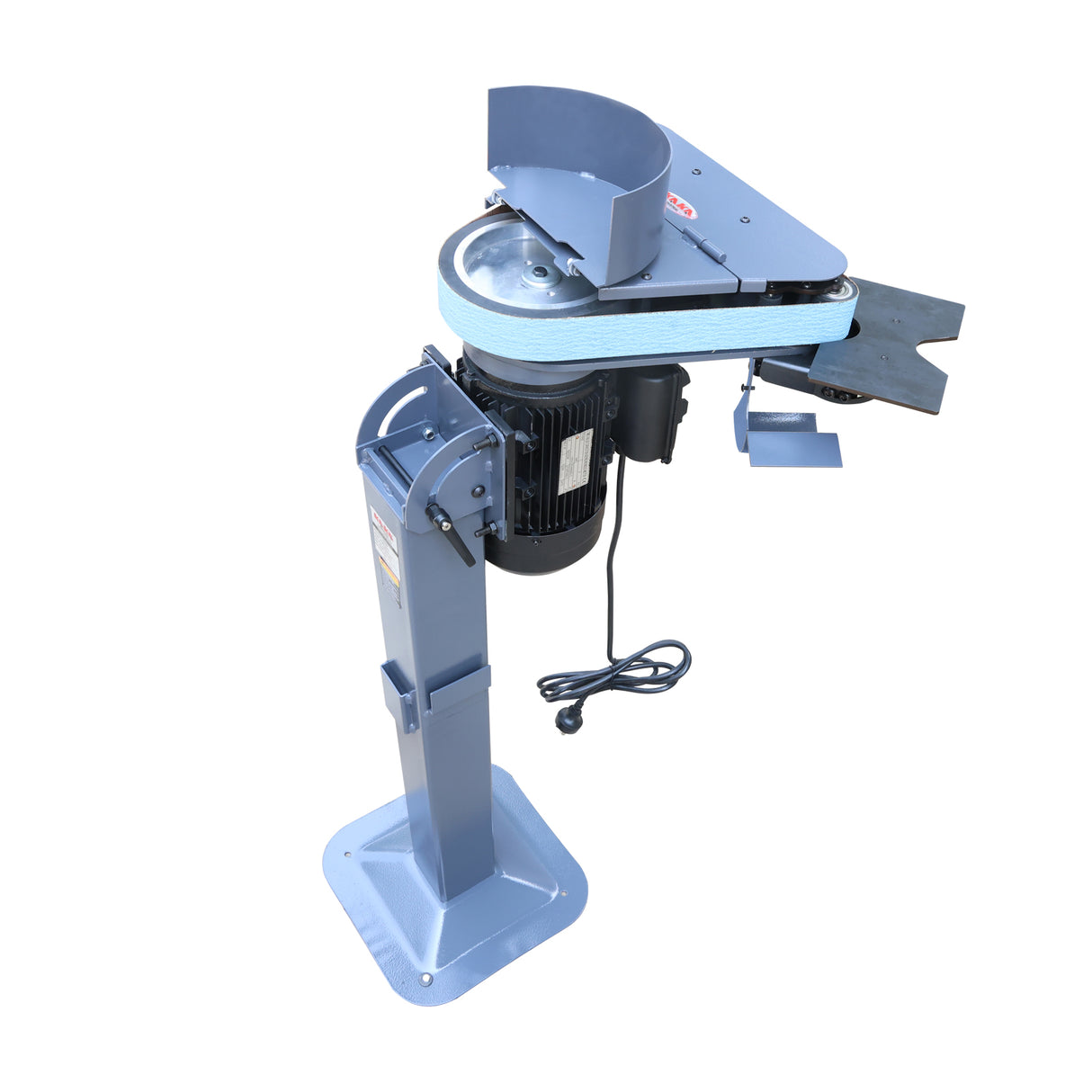 Kang Industrial BGM-50HV Floor Stand Linisher, Blet Grinder C/W 3 Grinding Tables, 240V