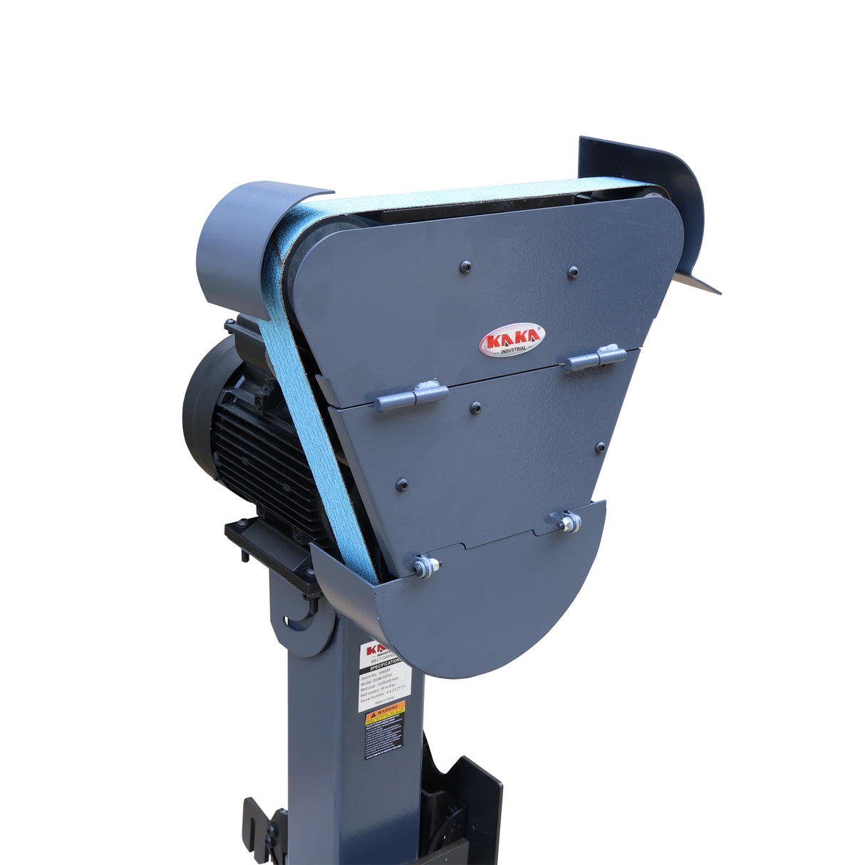 Kang Industrial BGM-50HV Floor Stand Linisher, Blet Grinder C/W 3 Grinding Tables, 240V