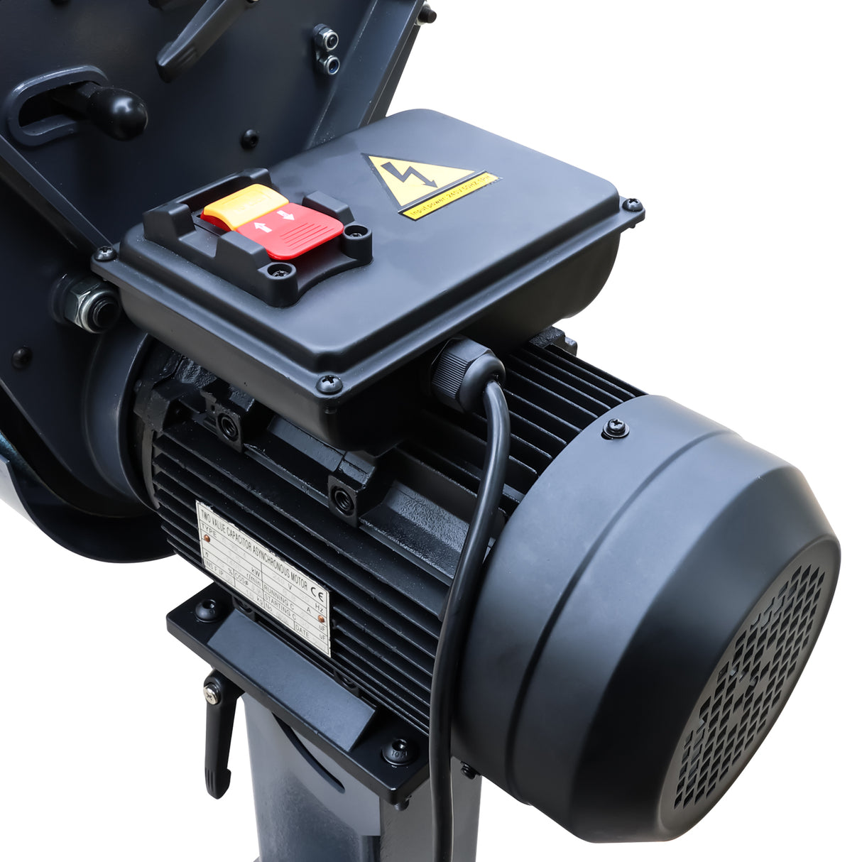 Kang Industrial BGM-50HV Floor Stand Linisher, Blet Grinder C/W 3 Grinding Tables, 240V