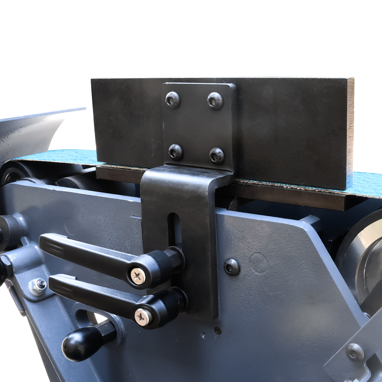 Kang Industrial BGM-50HV Floor Stand Linisher, Blet Grinder C/W 3 Grinding Tables, 240V