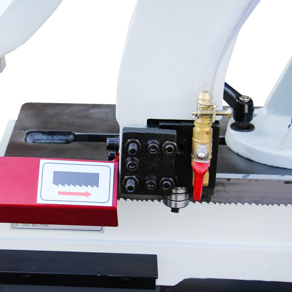 Metal Band Saw BS-1018B, 254mm Horizontal Bandsaw Metal Cutting Band Saw, Horizontal High Precision Band Saw, 240V Motor