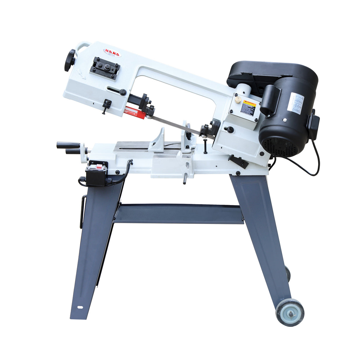 Kang Industrial BS-115 Metal Cutting Saws with Swivel Vice, Horizontal Metal Cutting Saw for Workshop