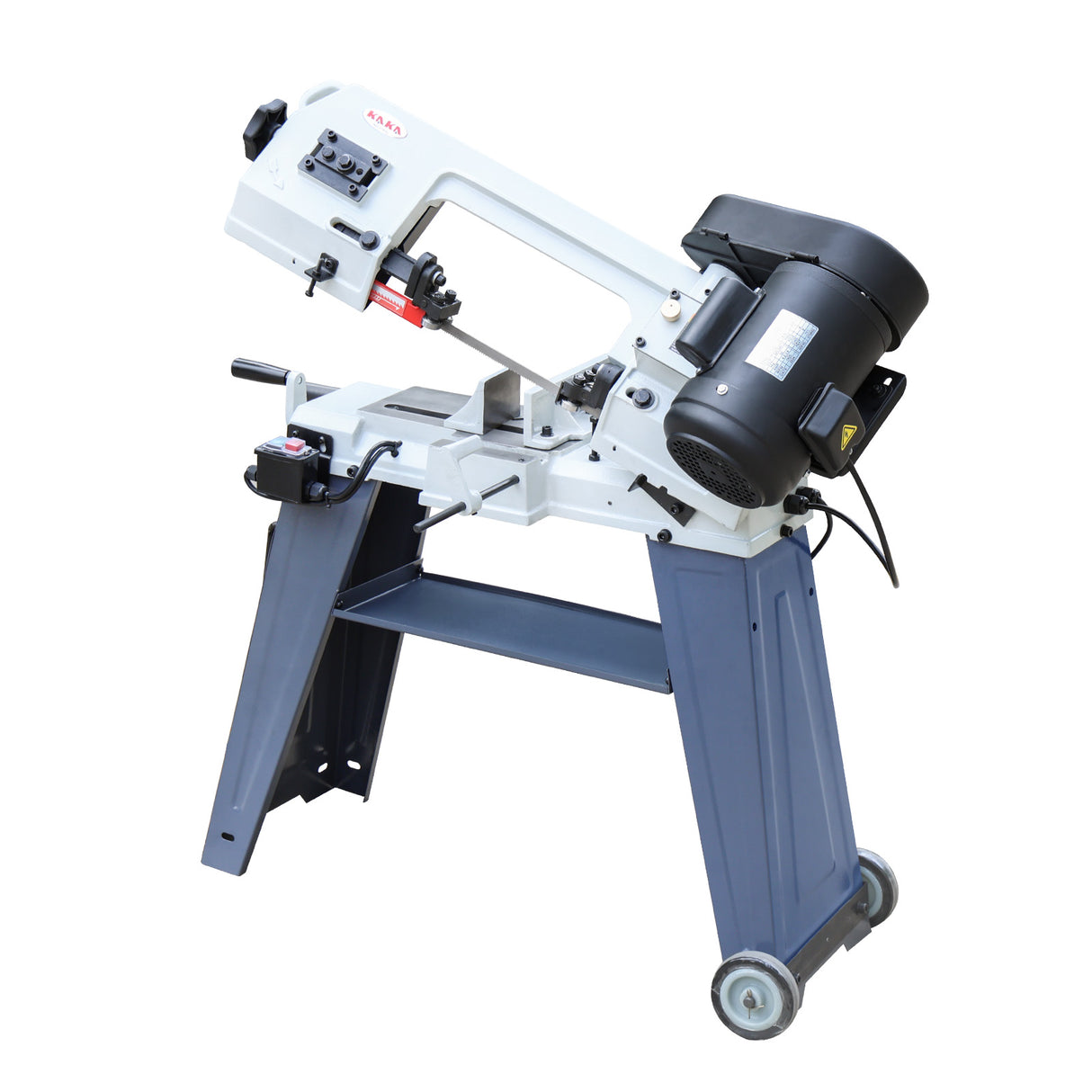 Kang Industrial BS-115 Metal Cutting Saws with Swivel Vice, Horizontal Metal Cutting Saw for Workshop