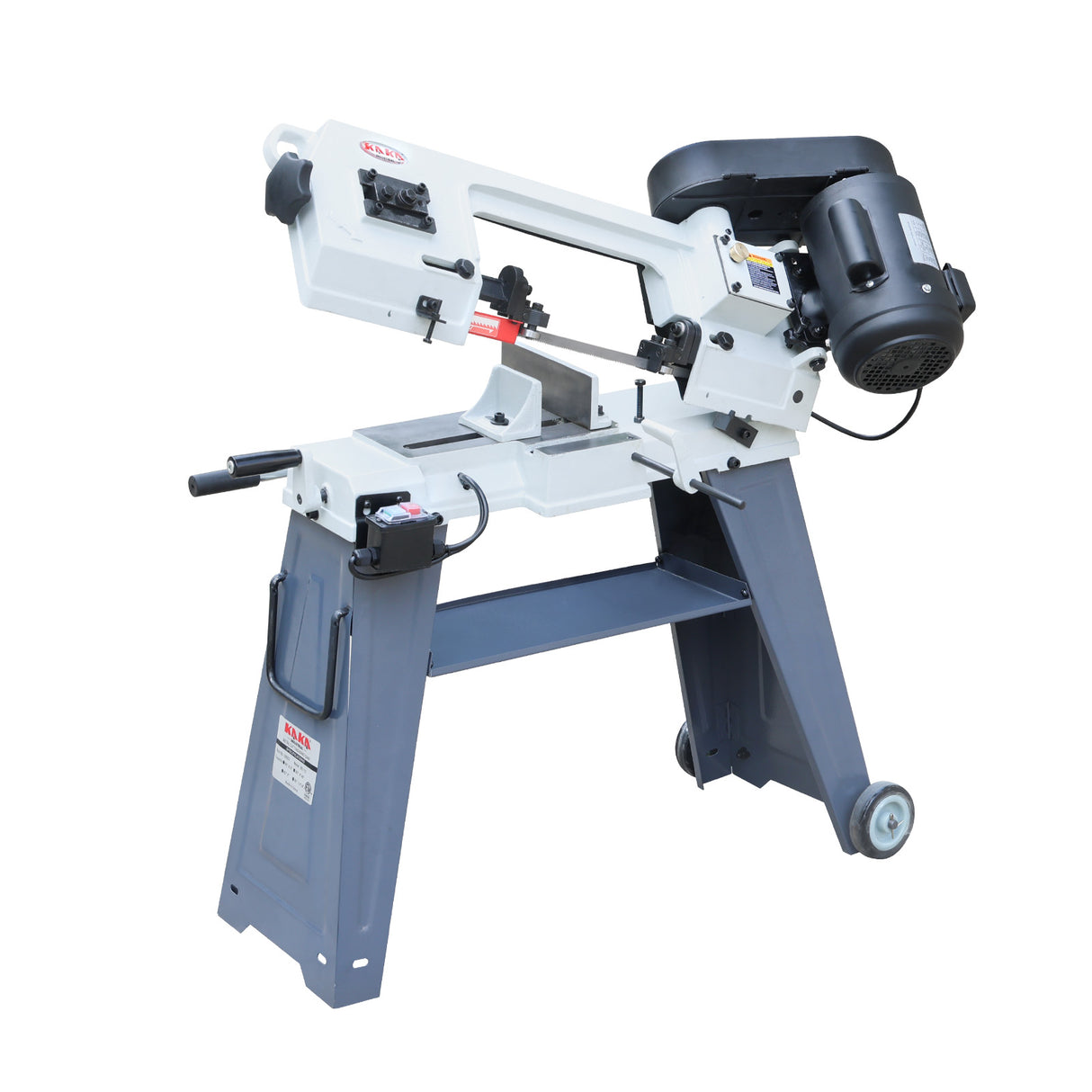 Kang Industrial BS-115 Metal Cutting Saws with Swivel Vice, Horizontal Metal Cutting Saw for Workshop