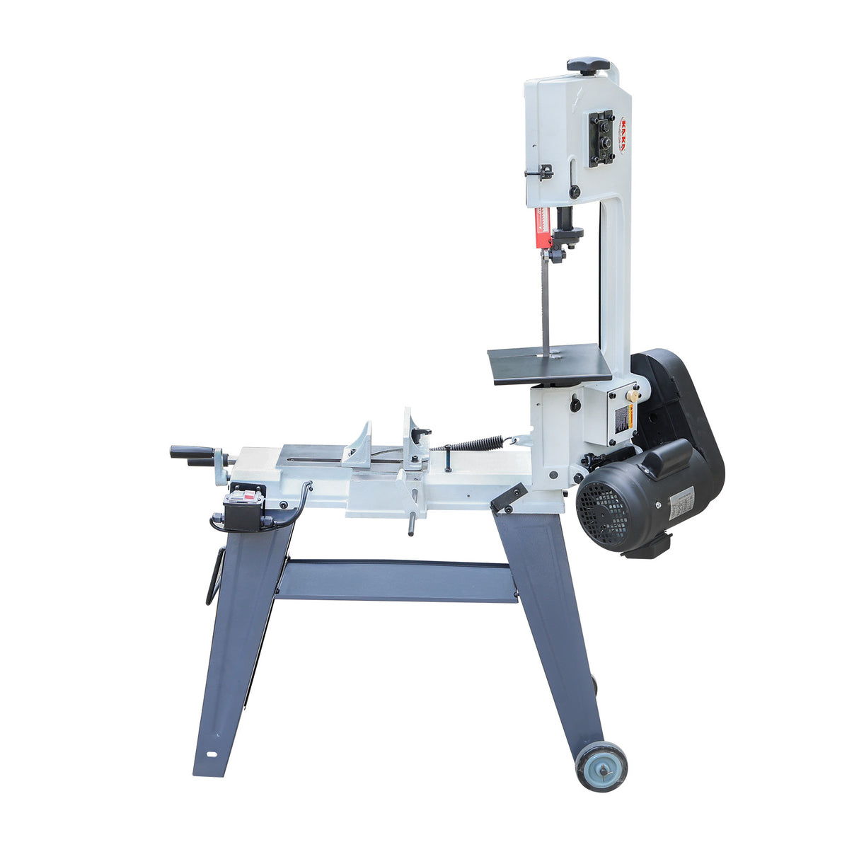 Kang Industrial BS-115 Metal Cutting Saws with Swivel Vice, Horizontal Metal Cutting Saw for Workshop