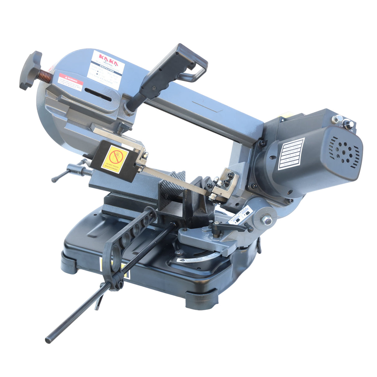 Portable Swivel Head Metal Cutting Band Saw BS-125, Mitre Up to 60 Degrees Bandsaw Machine