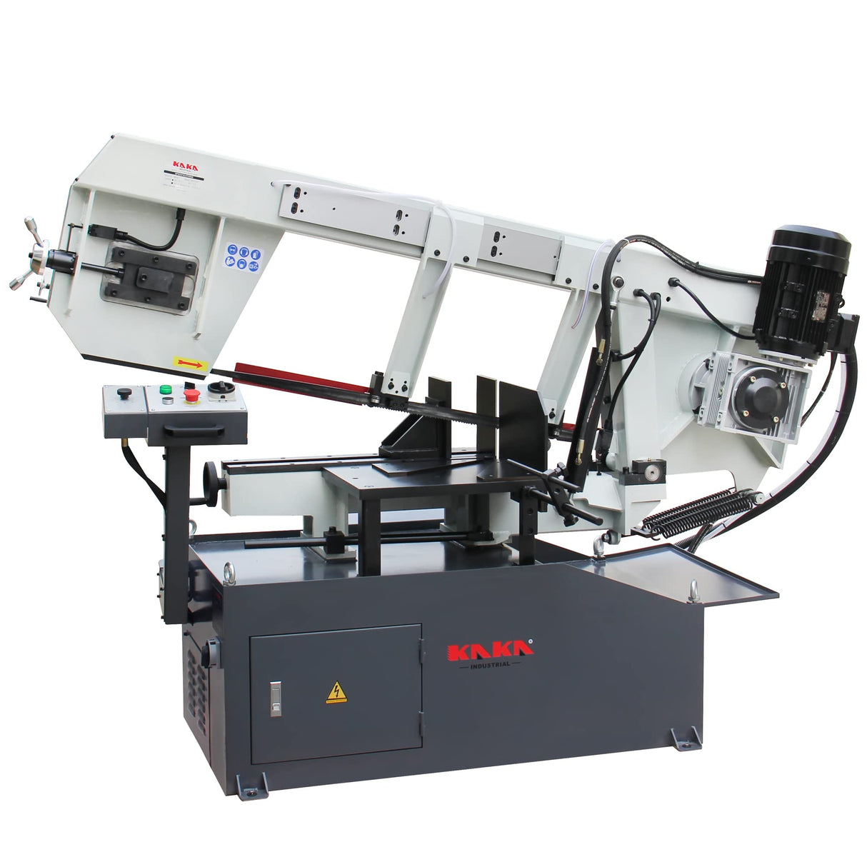 KANG Industrial BS-2114T Band Saw, Manually Lift Saw Frame, 400mm Round Bar Cutting, Runs on 415V Power