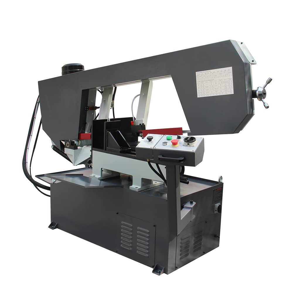 KANG Industrial BS-2114T Band Saw, Manually Lift Saw Frame, 400mm Round Bar Cutting, Runs on 415V Power