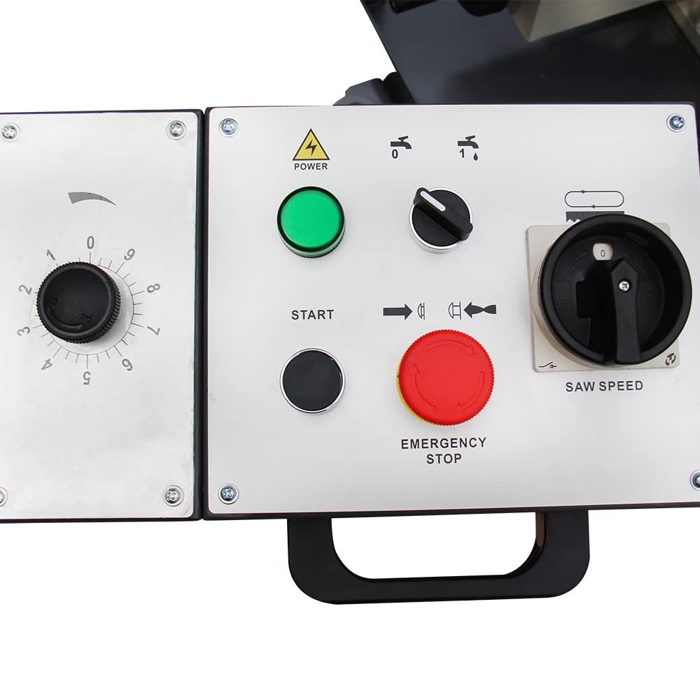 KANG Industrial BS-2114T Band Saw, Manually Lift Saw Frame, 400mm Round Bar Cutting, Runs on 415V Power