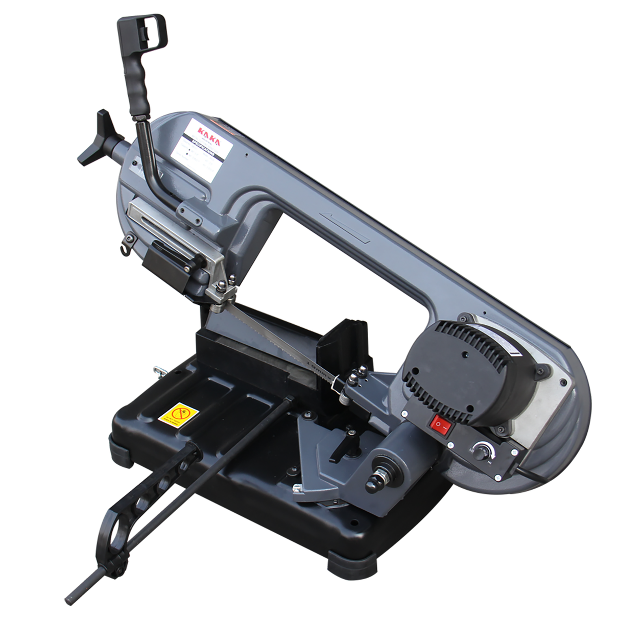 Kang Industrial BS-6 Swivel Head Band Saw, Manual Band Saw, 150x140mm Capacity, 1 Phase