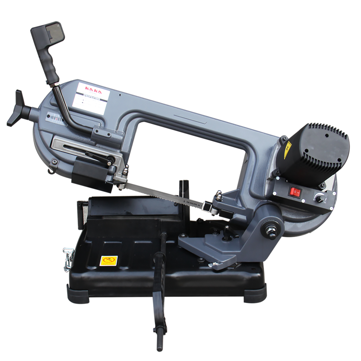 Kang Industrial BS-6 Swivel Head Band Saw, Manual Band Saw, 150x140mm Capacity, 1 Phase
