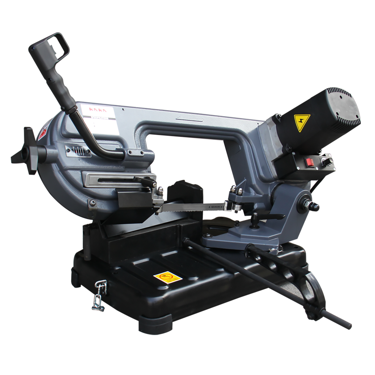 Kang Industrial BS-6 Swivel Head Band Saw, Manual Band Saw, 150x140mm Capacity, 1 Phase
