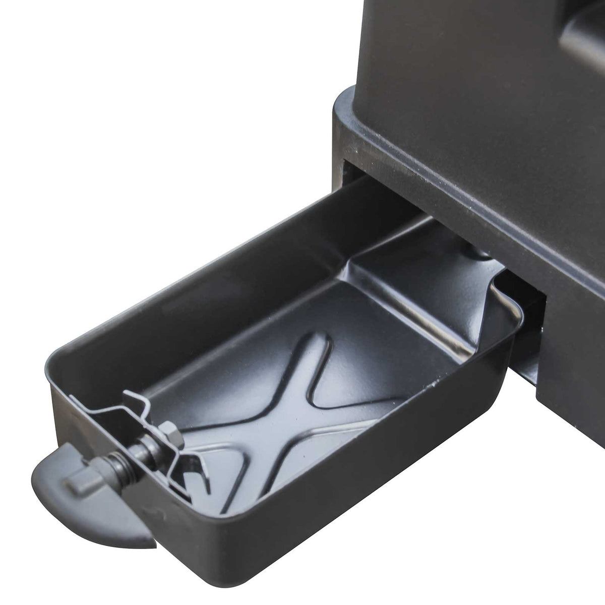KANG Industrial metal cutting saw with integrated metal chip collection tray