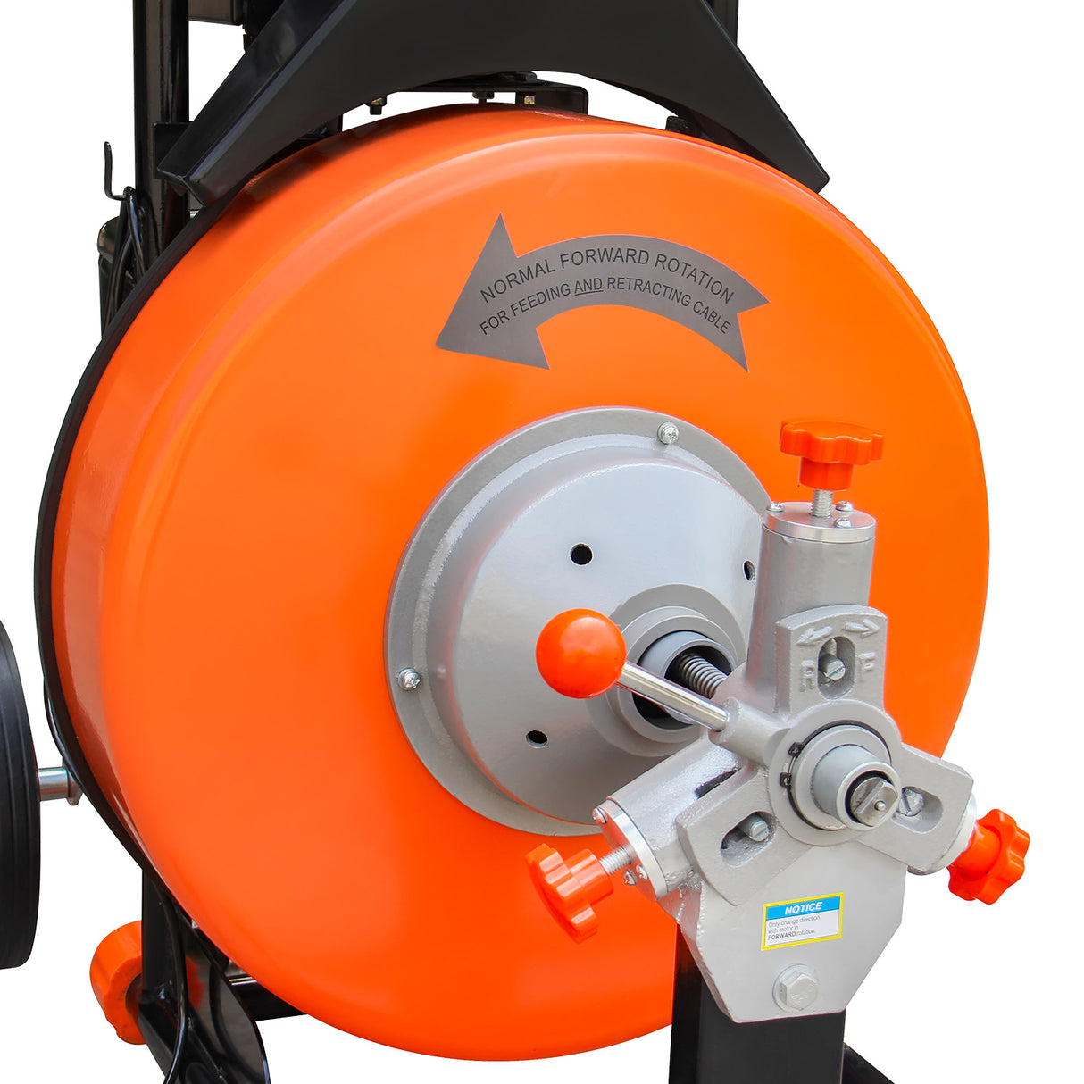 KANG INDUSTRIAL D02-010SA Drain Cleaner, Drain Auger Cleaner, 3/4" x 100Ft Snake Machine Auto Feed