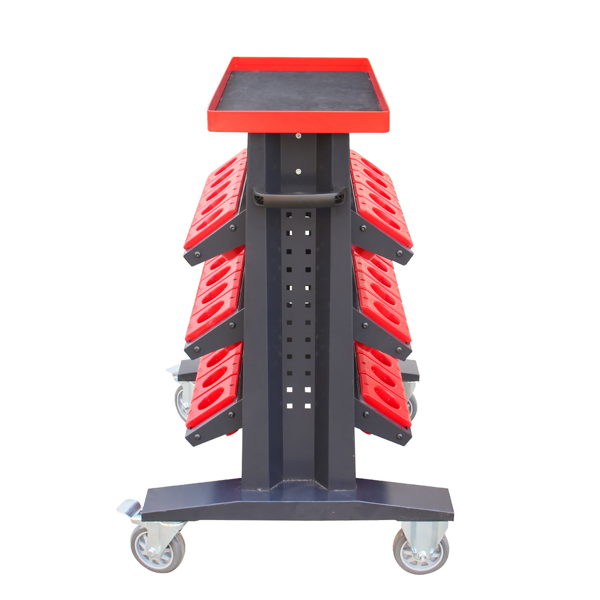 CNC Tool Trolley DJC-950C, Mobile Tool Cart for BT50 Holders, 30 Holders Storage Capacity