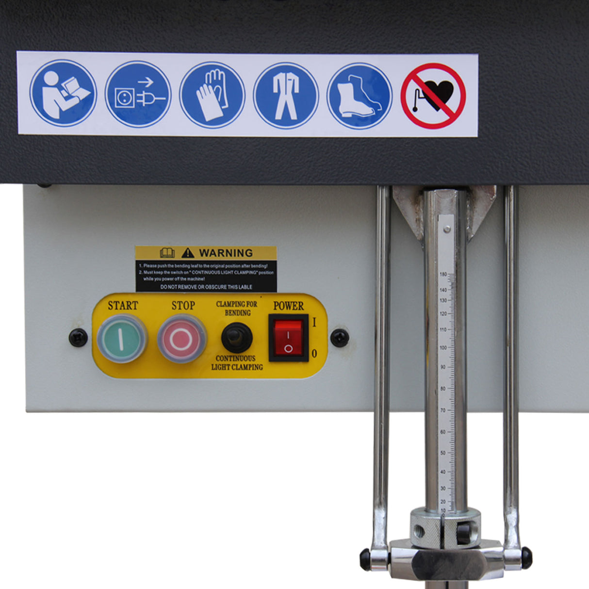 Magnetic Panbrake EB-4816, Electromagnetic Bending Machine, 1250x1.6 mm Pan Box Brake, Sheet Metal Bender