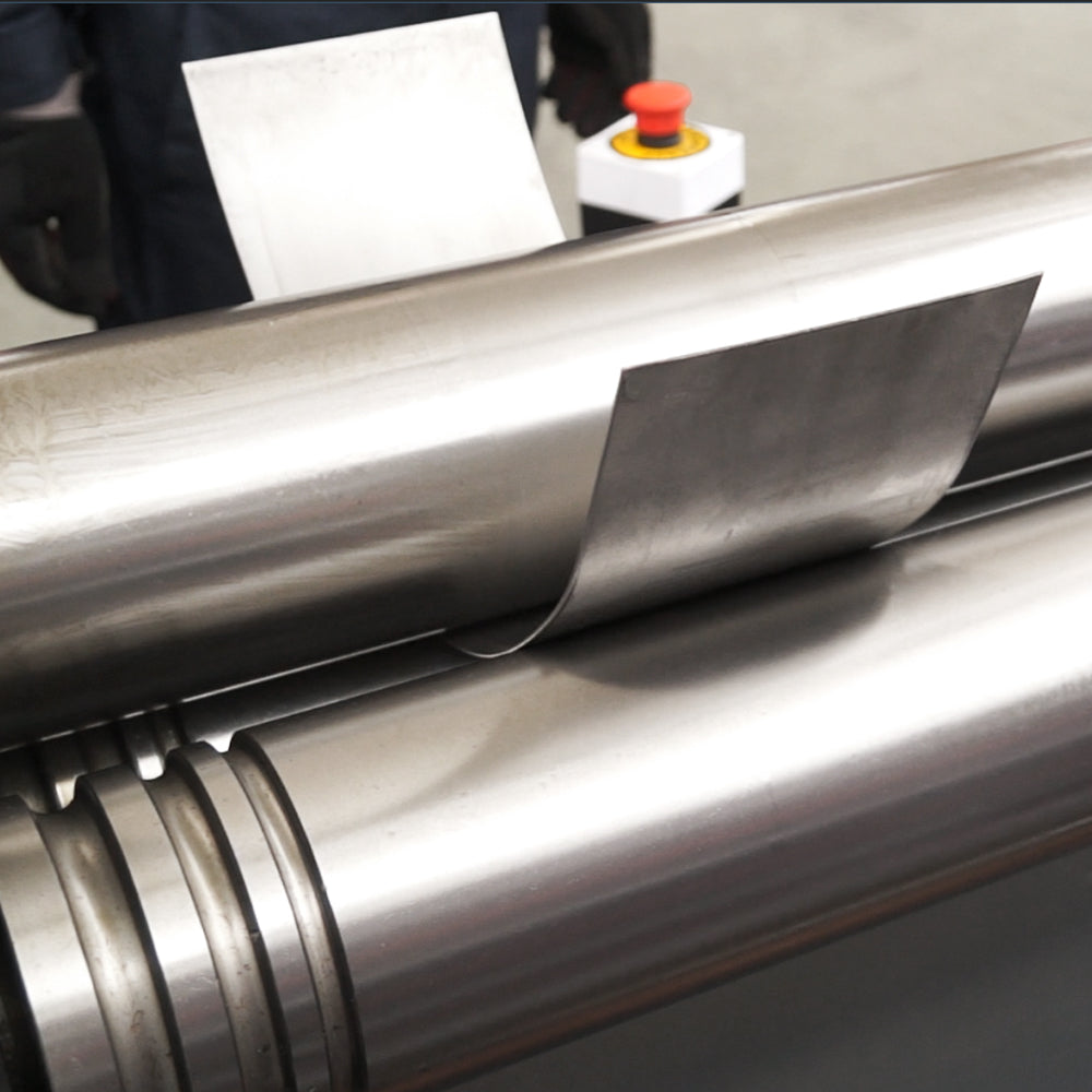 KANG Industrial ESR-5113 Motorised Plate Curving Rolls, Initial Pinch Roll