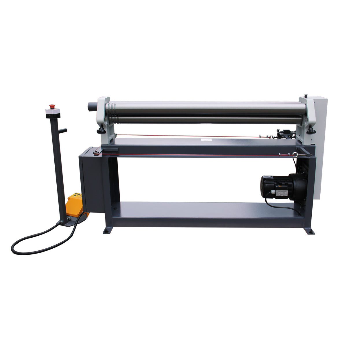 Motorized Plate Curving Rolls ESR-5116, 1300x1.5mm Sheet Metal Curve Rollers & 75mm Dia. Roller, Asymmetrical Sheet Roller