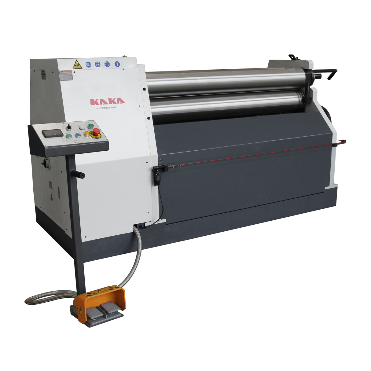 KANG INDUSTRIAL HER-6103 Motorized Plate Curving Rolls, Sheet Metal Roll Curving Machine