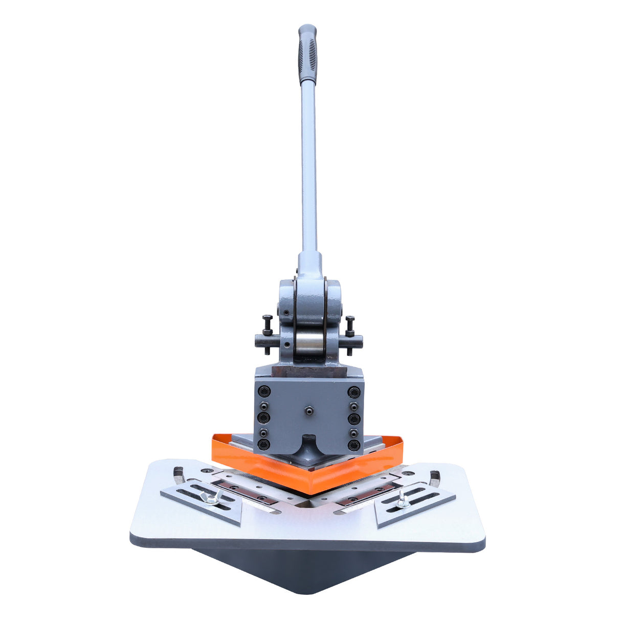 Kang Industrial HN-4 Right Angle Plate Notching Machine, 1.5mm Thick Capacity Manual Corner Notcher