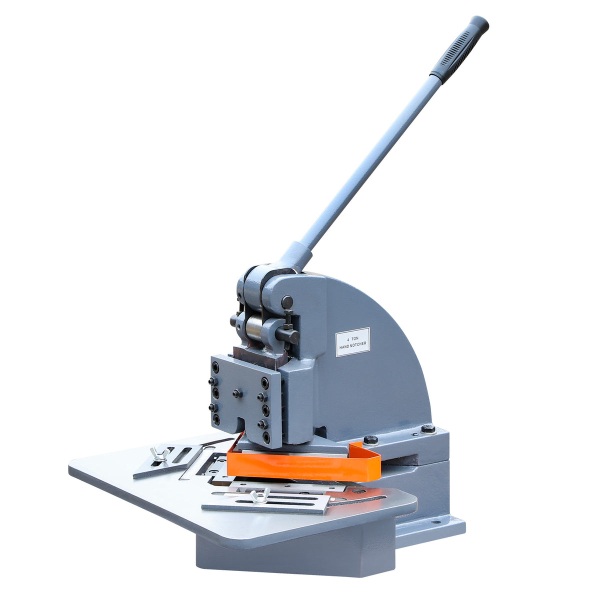 Kang Industrial HN-4 Right Angle Plate Notching Machine, 1.5mm Thick Capacity Manual Corner Notcher