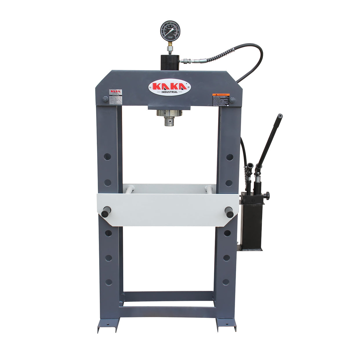 Kang Industrial HP-25S Manual Hydraulic Press, 25 Tonne Workshop Press & Fixed Hydraulic Ram