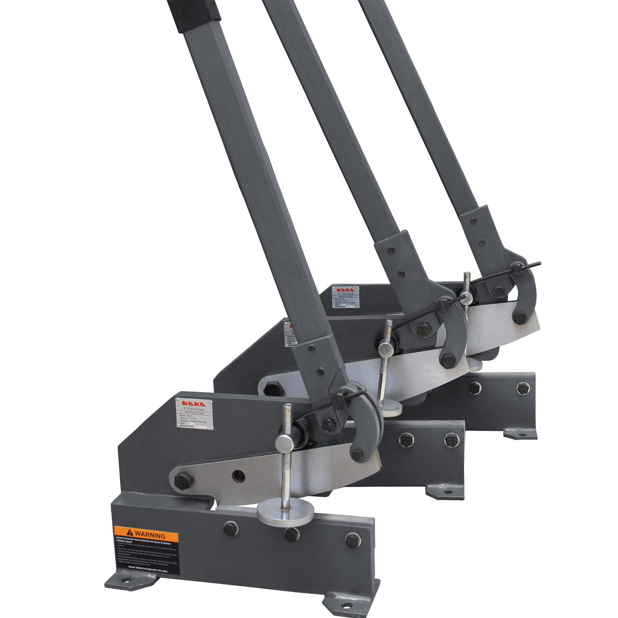 KANG Industrial HS-5 Hand Plate Shear, 127mm Sheet Metal Plate Shear, Mounting Type Metal Shear, For High Precision Cutting Sheets and Bars