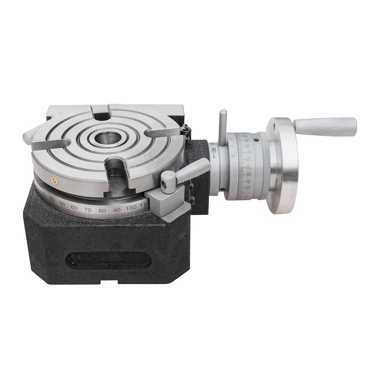 Kang Industrial HVP-61, Rotary Table with Dividing Plate DP-1, 6 Inch Rotary Table Milling Machine Horizontal Vertical Indexing Plate