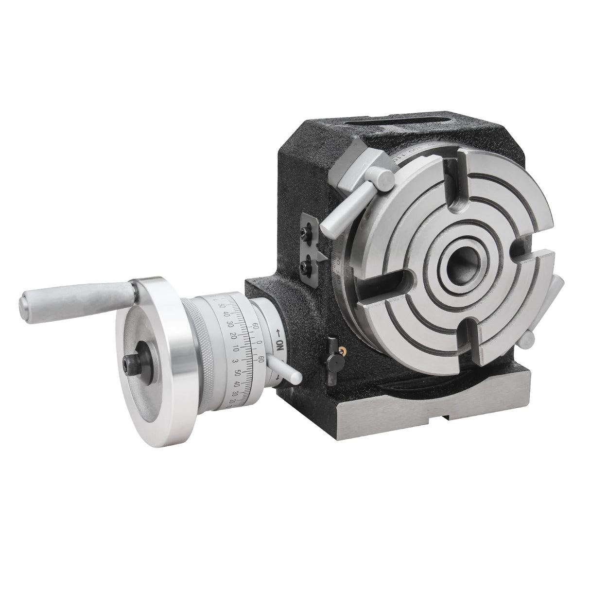 Kang Industrial HVP-41, Rotary Table with Dividing Plate DP-1, 4 Inch Rotary Table Milling Machine Horizontal Vertical Indexing Plate