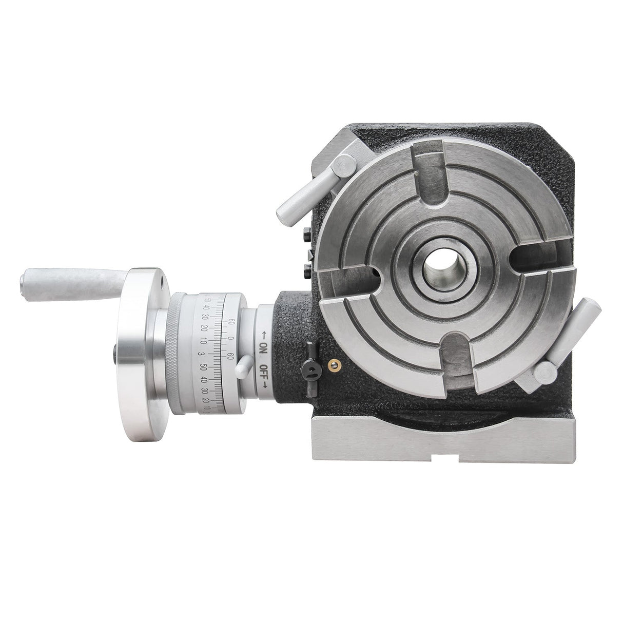 Kang Industrial HVP-61, Rotary Table with Dividing Plate DP-1, 6 Inch Rotary Table Milling Machine Horizontal Vertical Indexing Plate