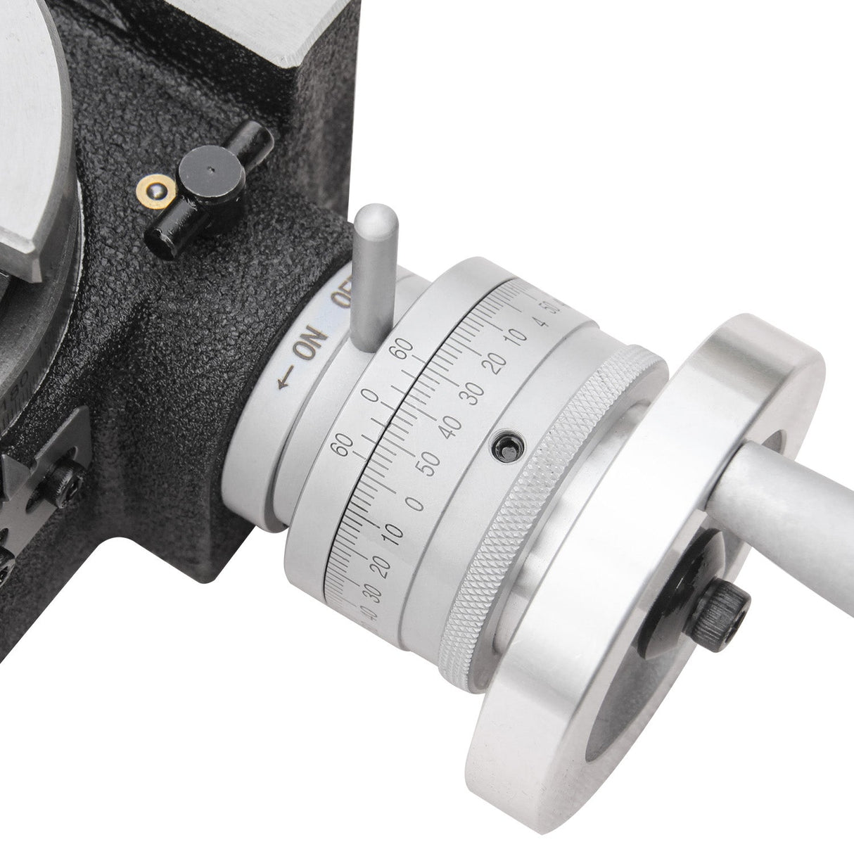 Kang Industrial HVP-61, Rotary Table with Dividing Plate DP-1, 6 Inch Rotary Table Milling Machine Horizontal Vertical Indexing Plate