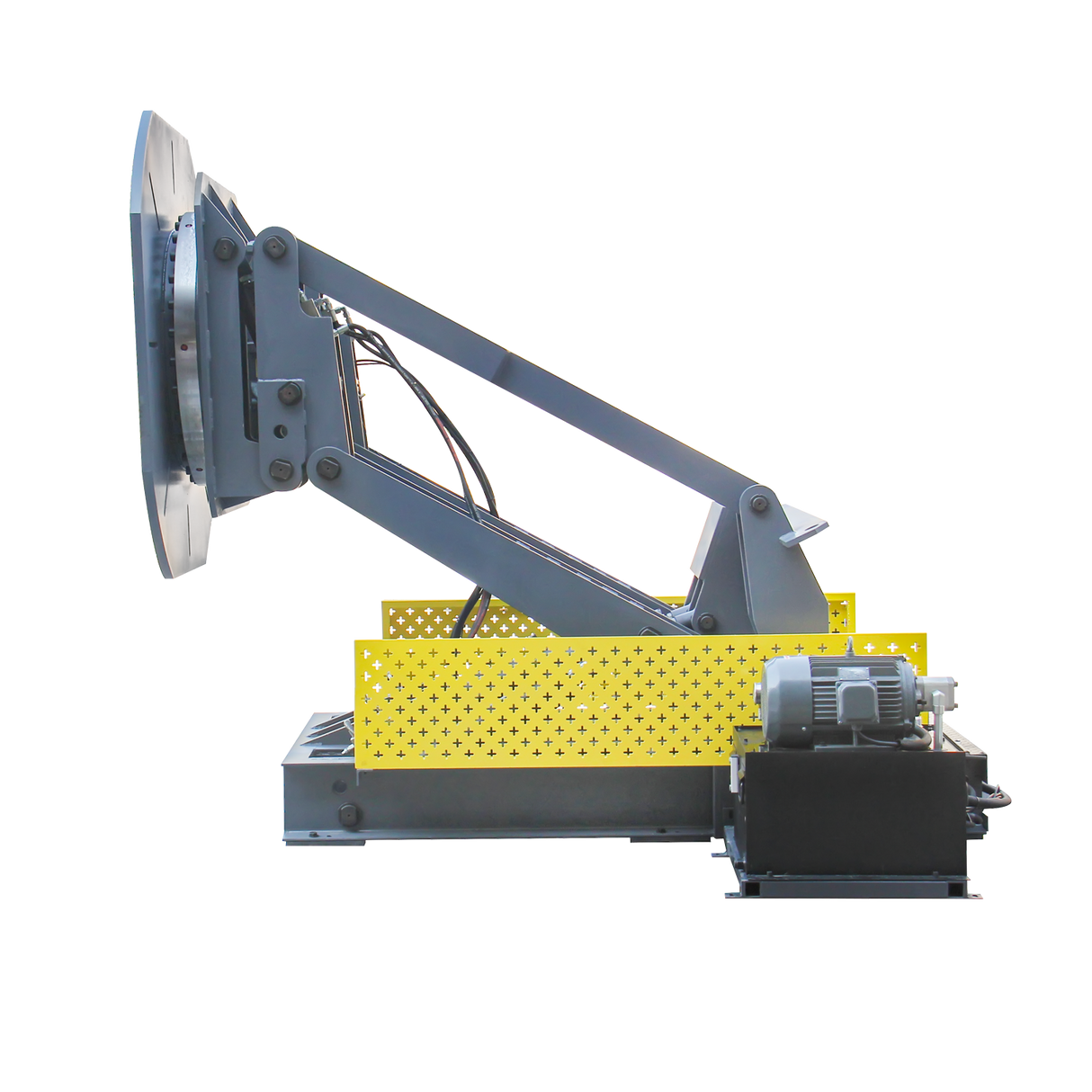 PRE-ORDER! Kang Industrial WPH-4500R 3-Axis Hydraulic Welding Positioner, 4500 KG Loading Capacity, With Lift, Tilt & Rotate