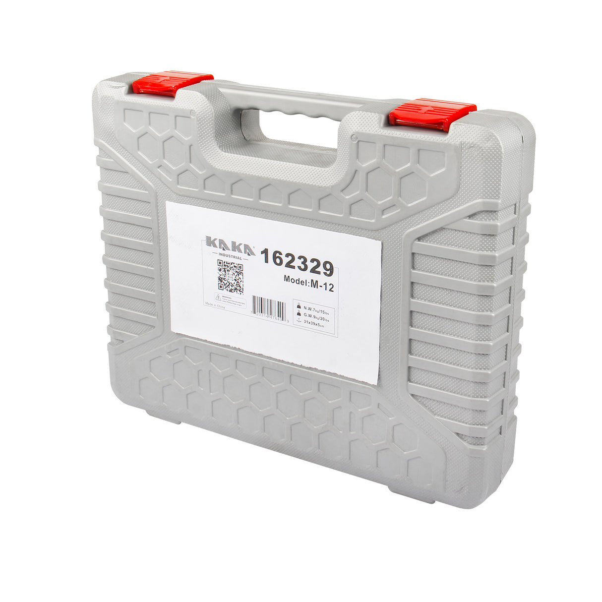 Kang Industrial CK-5/8 200mm Clamp Set, 58 pieces 16mm T-Slot, 5/8" Stud Size