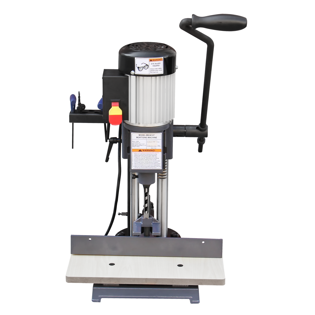 Kang Industrial MS-36127 Heavy-Duty Mortising Machine, 3/4HP WoodWorking Chisel Morticer
