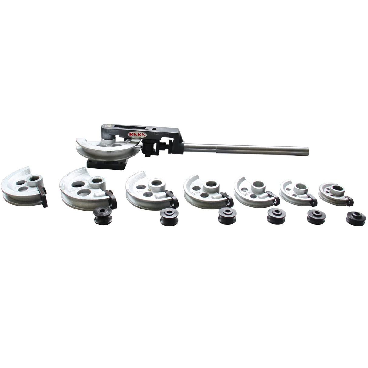 KANG Industrial MY-22 Compact Bender Kit, Manual Pipe Tube Bending Kit With 8 Dies, Bend Up to 180 Degrees