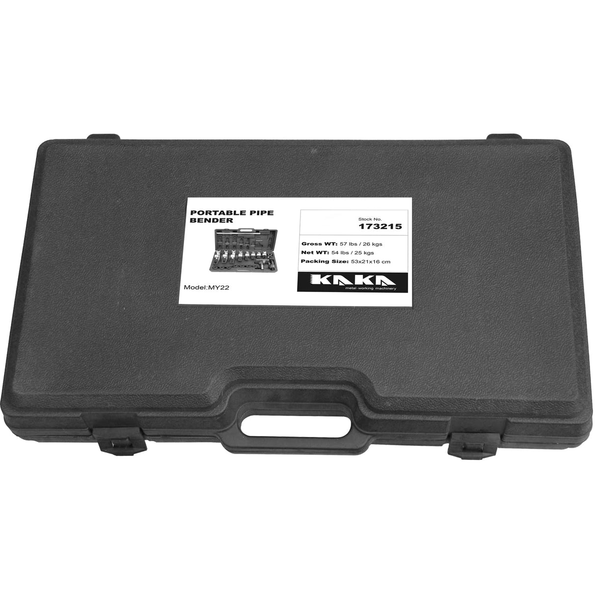 KANG Industrial MY-22 Compact Bender Kit, Manual Pipe Tube Bending Kit With 8 Dies, Bend Up to 180 Degrees