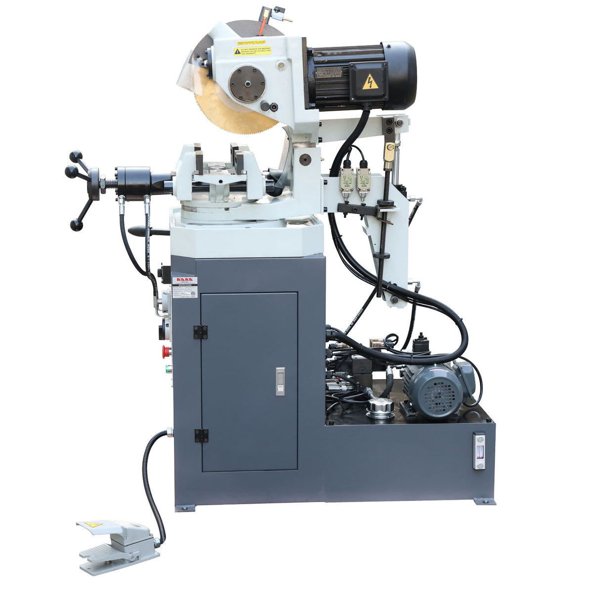 Kang Industrial PDS-12H Semi-Automatic Ferrous Cutting Cold Saw, OD315mm Blade