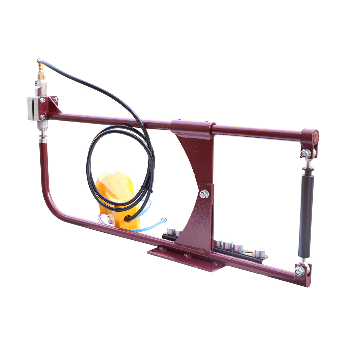 Planishing Hammer PPH-24, Air Operated 610mm Sheet Panel Beating, Benchtop Air Hammer with 9 Anvils