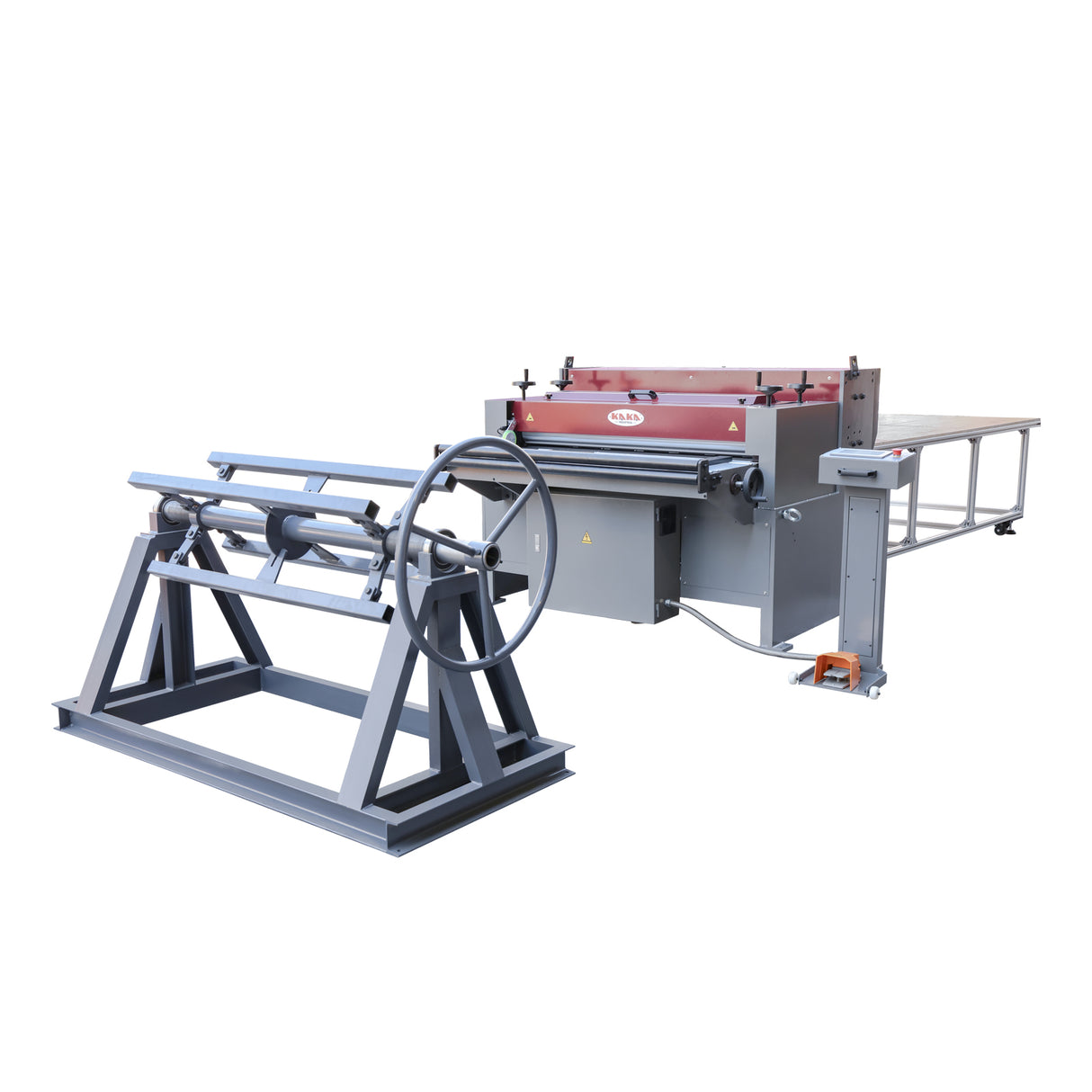 Slitter & Blanking Line PS-1220x1.5GT, Coil Decolier Slitting & Cut to Lenght Line