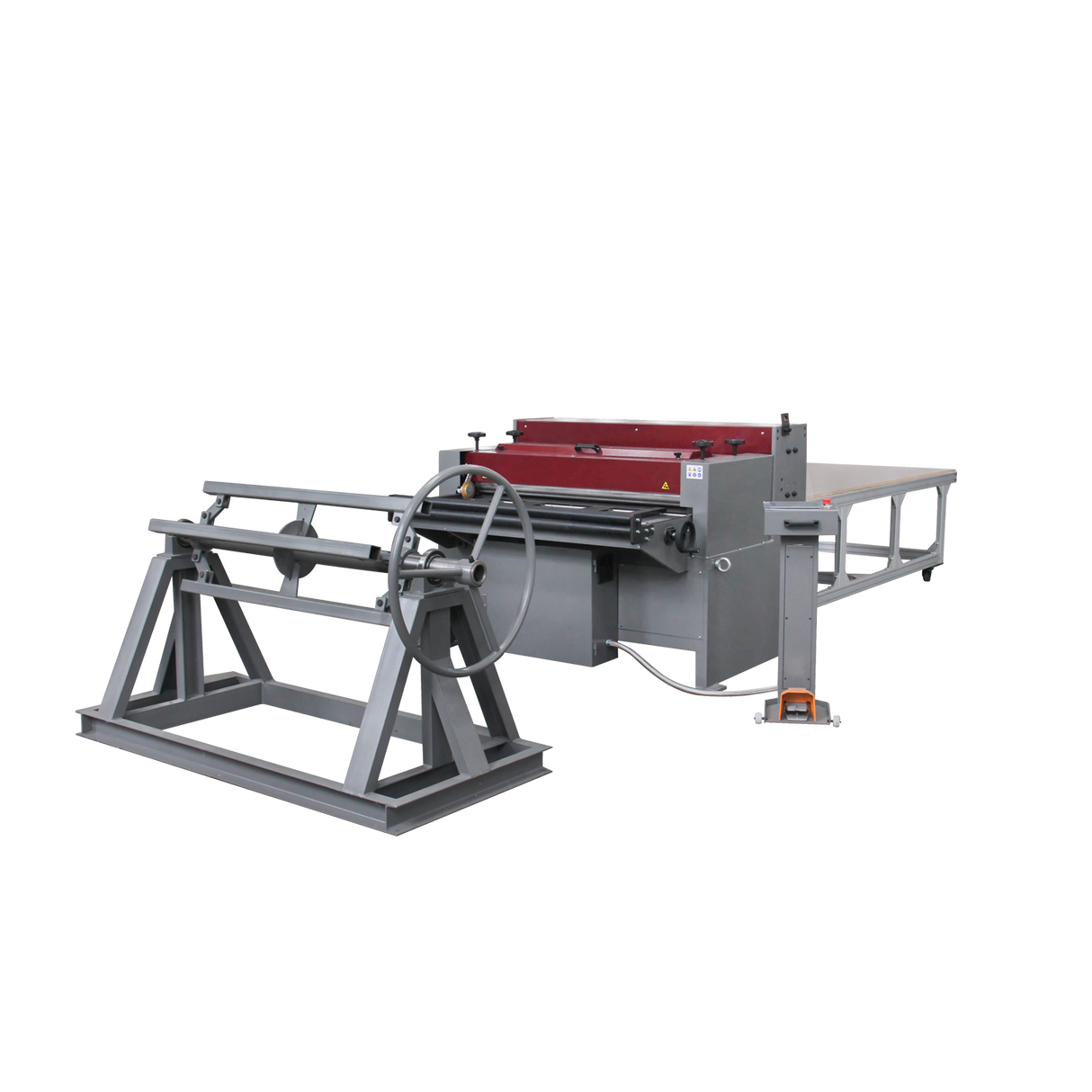 Kang Industrial PS-1220x1.5GT Coil Slitting & Cut to Lenght Line, C/W Manual Decolier