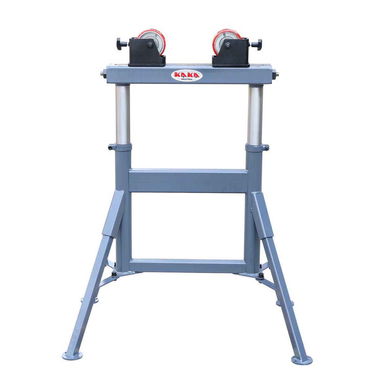 Heavy Duty 500kg Pipe Roller Stand PTR-1090A, Adjustable Height Welding Pipe Support Stand 740-1090mm