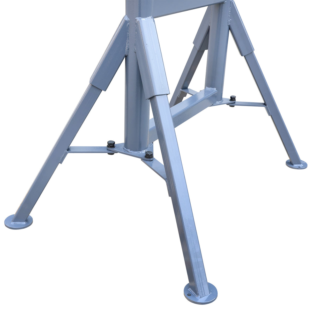 Heavy Duty 500kg Pipe Roller Stand PTR-1090A, Adjustable Height Welding Pipe Support Stand 740-1090mm
