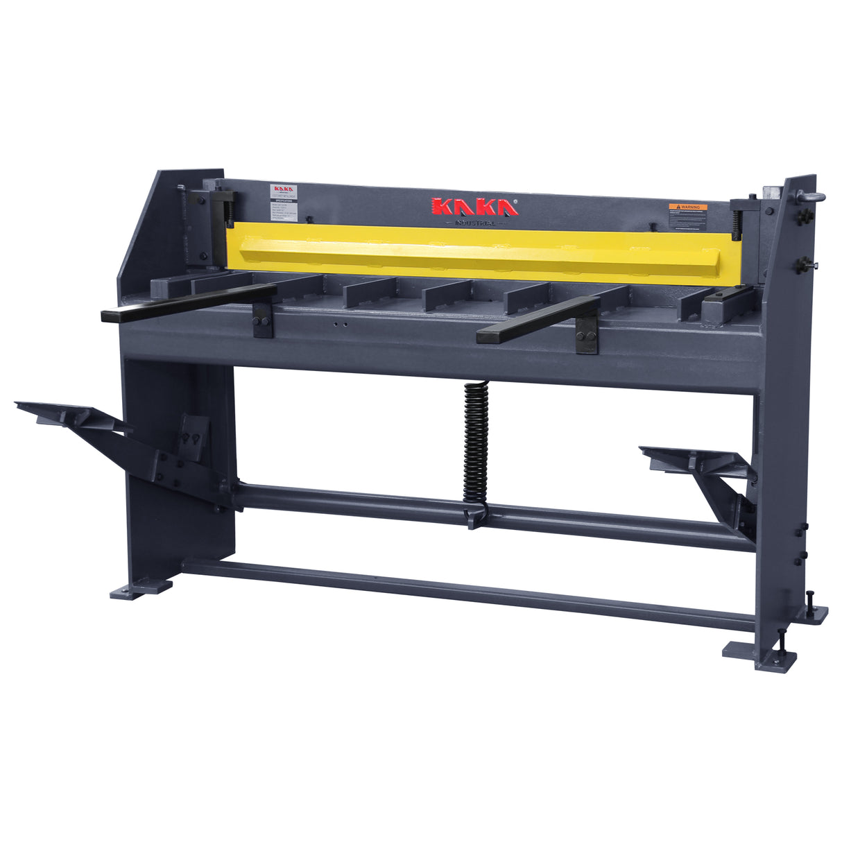 Manual Treadle Guillotine Shear Q01-5216B, Steel Welded Structure Sheet Metal Guillotine Shear