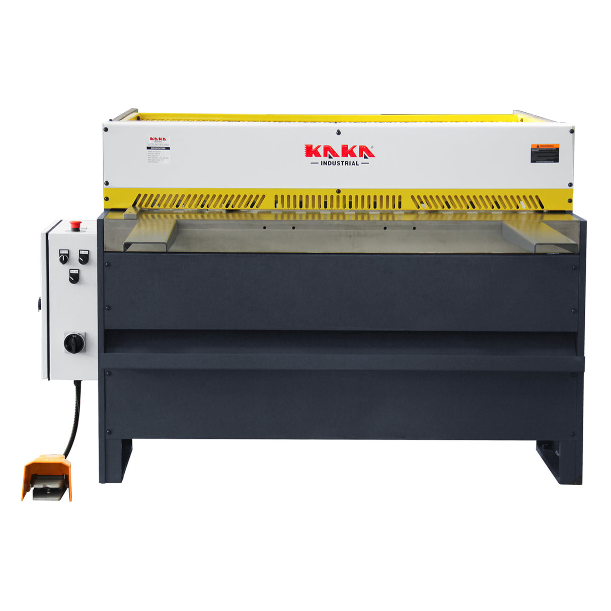 Motorised Guillotine Q11-4811A, Gear Drive Guillotine & Pneumatic Sheet Support, 3x1250mm Sheet Metal Cutting
