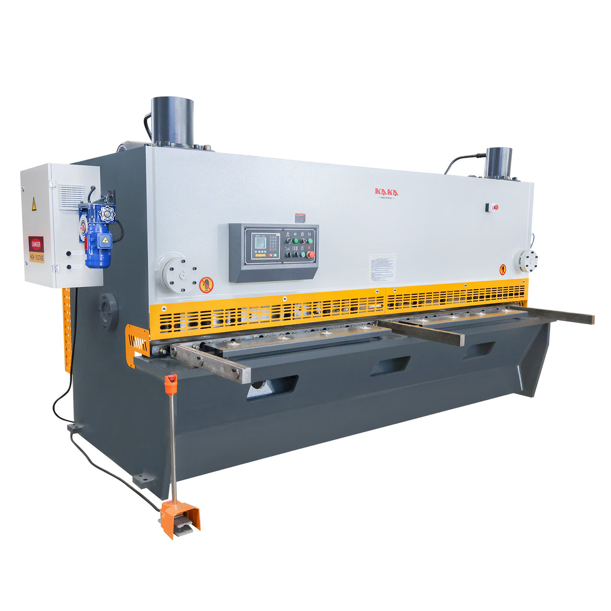 Kang Industrial QC11Y-8x3200 Hydraulic Guilloine Shear, NC Metal Cutting Machine, 3200x8.0mm Cutting Capacity
